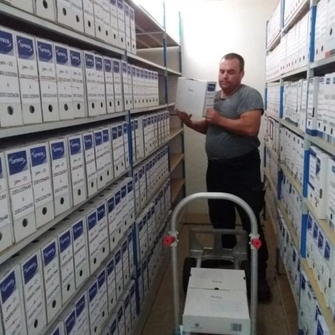 enlèvement d'archives